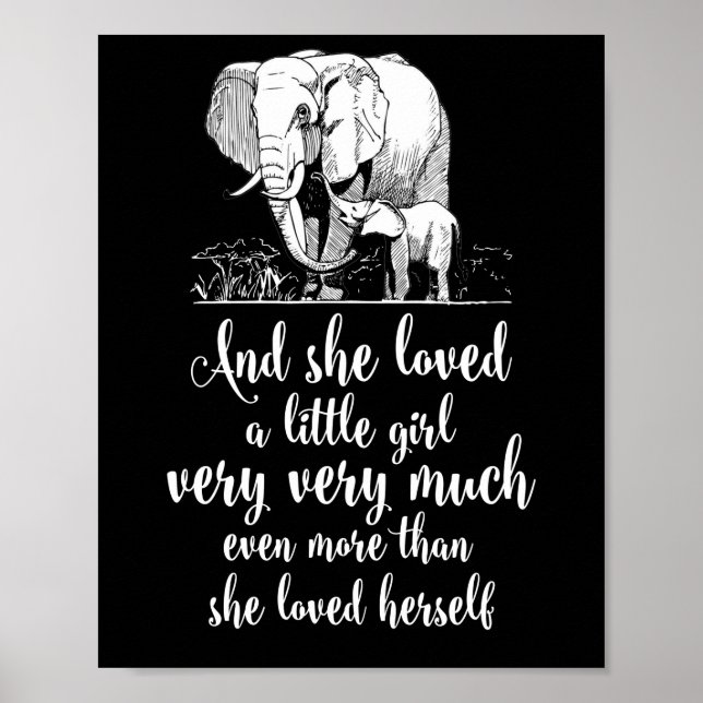 And She Loved A little Girl Very Much Even More Poster (Front)