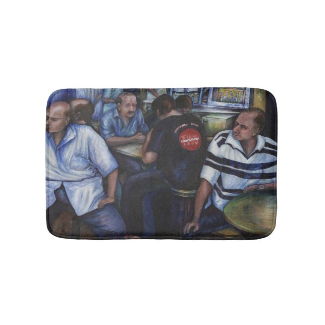 And…She Married the Mailman Bath Mat (Front)