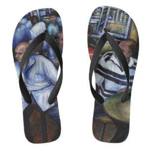 And…She Married the Mailman Flip Flops