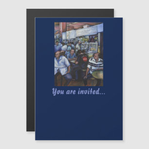 And…She Married the Mailman Magnetic Invitation