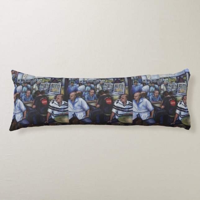 And…She Married the Mailman, Singapore Body Cushion (Front)