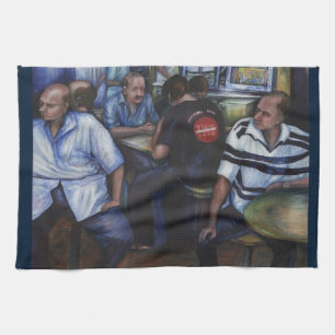 And…She Married the Mailman Tea Towel