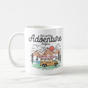 And So The Adventure Begins Coffee Mug