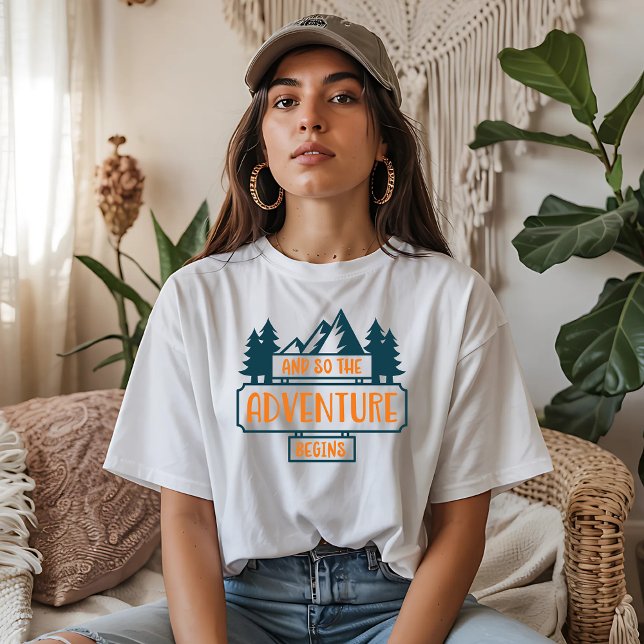 And So The Adventure Begins T-Shirt (Creator Uploaded)