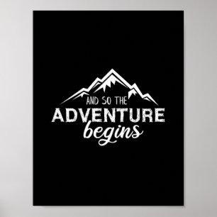 and so the adventures beigns poster