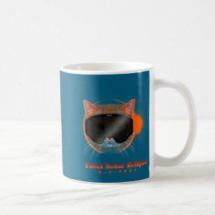 And Solar Eclipse 8 4 Cat Coffee Mug