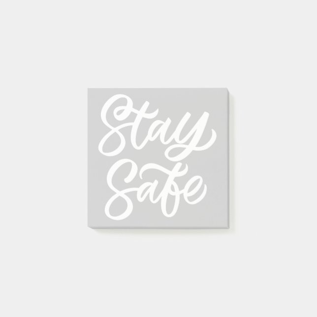 And Stay Safe Post-it Notes (Front)
