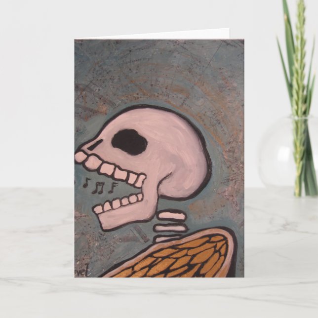 and the angels sing card (Front)