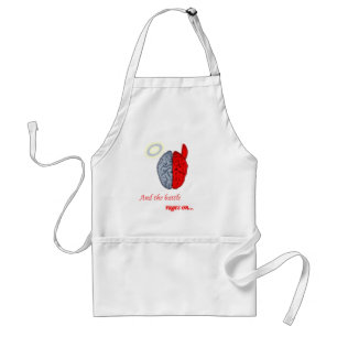 And the Battle Rages On (Good vs Evil) Standard Apron