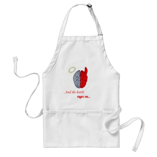 And the Battle Rages On (Good vs Evil) Standard Apron (Front)