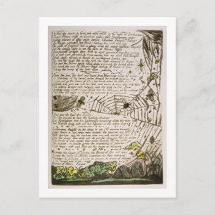 'And the clouds & fires...', plate 14 from 'Europe Postcard