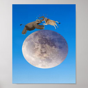 And The Cow Jumped Over The Moon Poster