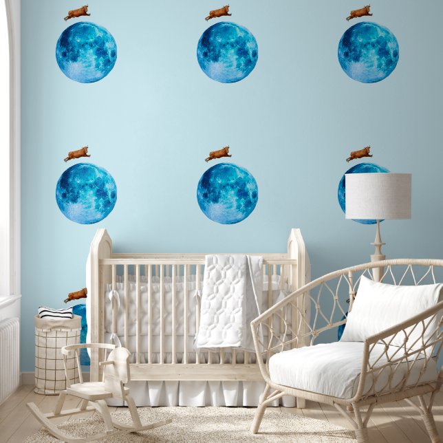 And The Cow Jumped Over The Moon Wallpaper (Kids)