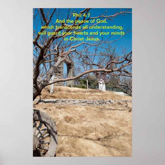 And the peace of God, Poster (Front)