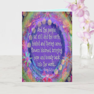 ‘And the People Sat Still” Card