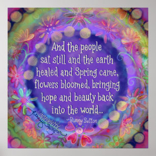 “And the People Sat Still” Inspirivity Poster