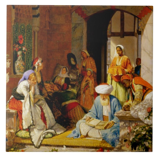 'And the Prayer of Faith Shall Save the Sick', fro Tile (Front)