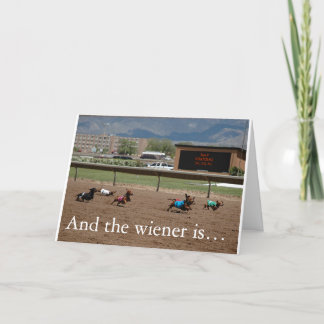 And the wiener is... card