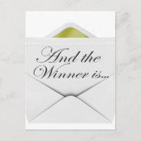 And the winner is envelope