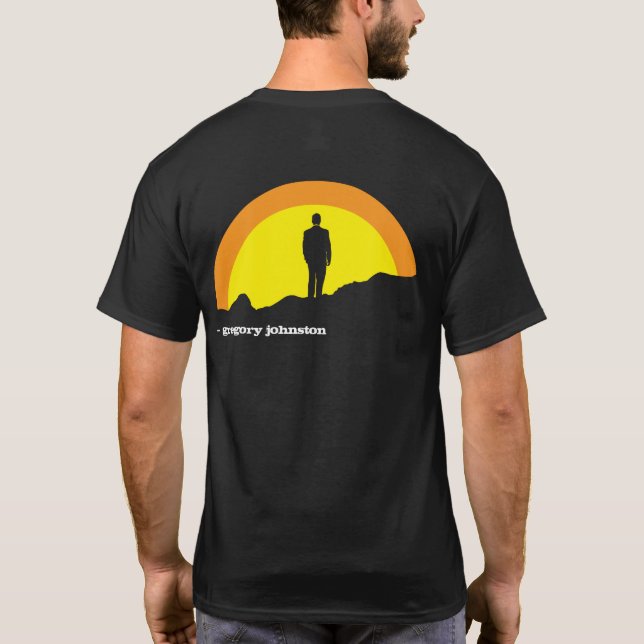 ... AND THEN I WALKED HOME (Gregory Johnston) 2018 T-Shirt (Back)