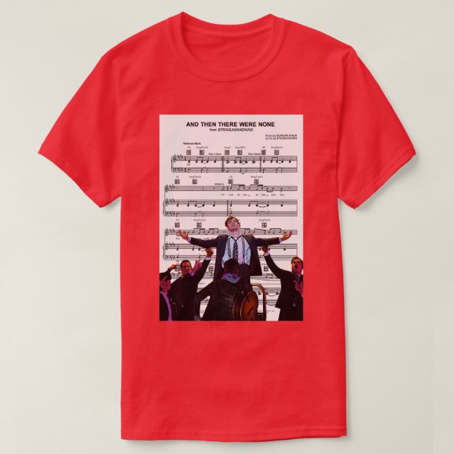 And Then There Were None Spring Awakening T-Shirt (Design Front)