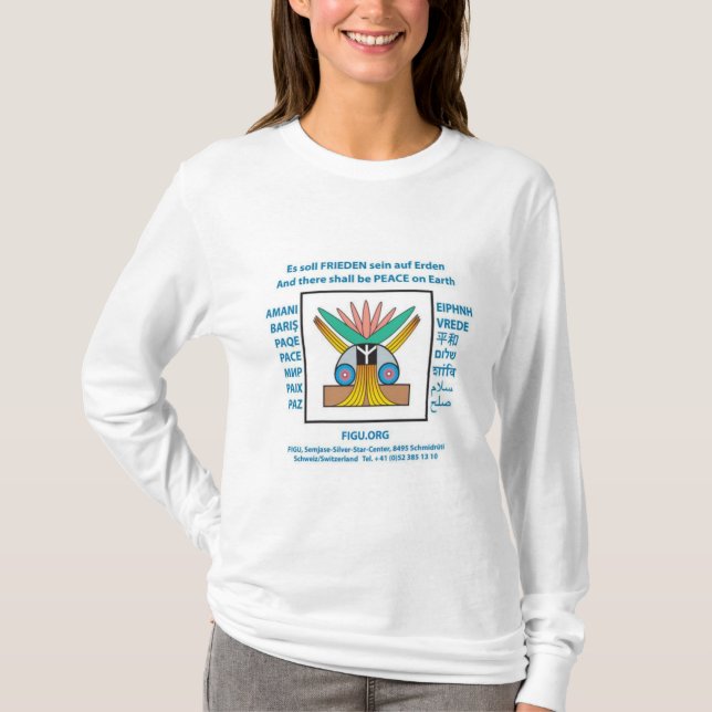 And there shall be PEACE on Earth T-Shirt (Front)