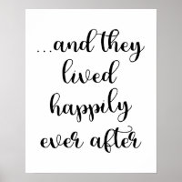 ...And They Lived Happily Ever After Poster
