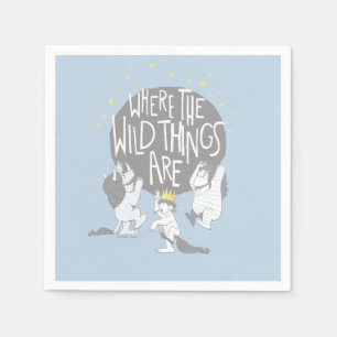 And they Roared Their Terrible Roars! Napkin