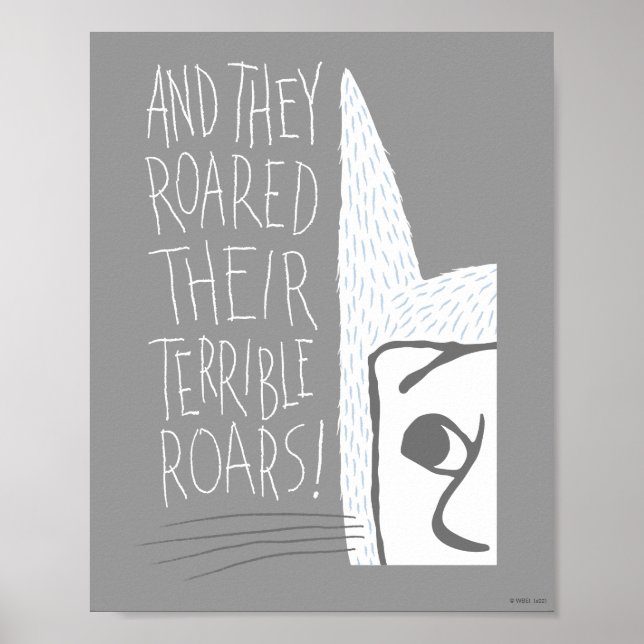 And they Roared Their Terrible Roars! Poster (Front)