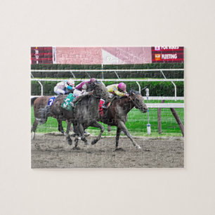 And They're off at Saratoga Jigsaw Puzzle