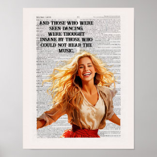 And those who were seen dancing ~~~~ poster