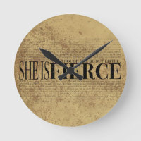 And though she be but little, she is fierce.