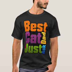 and Unique Best Cat Dad T-Shirt