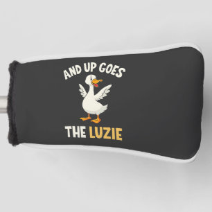 And up Goes The Luzie Funny Goose Lovers  Golf Head Cover
