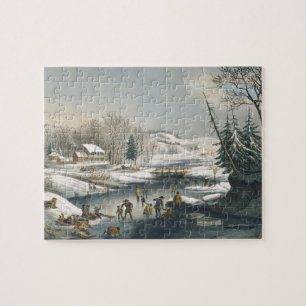 and Winter Morning Jigsaw Puzzle