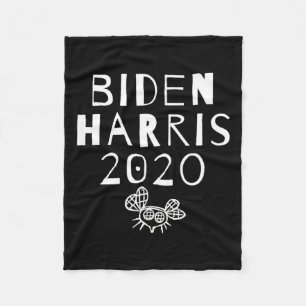 And Womens 2020 Biden Harris Political Statement Fleece Blanket