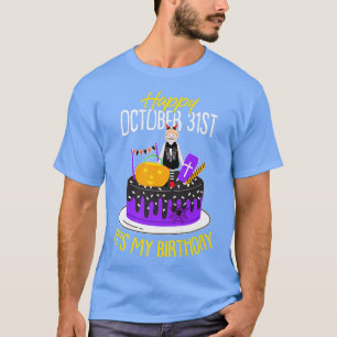 And Yes Its My Birthday Lazy Halloween Costume Bda T-Shirt