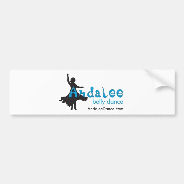 Andalee Belly Dance Merchandise Bumper Sticker (Front)