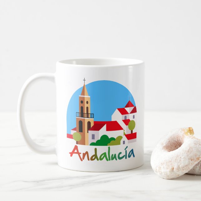 Andalucia 1 coffee mug (With Donut)