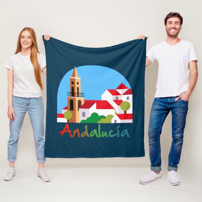Andalucia 1 fleece blanket (In Situ)