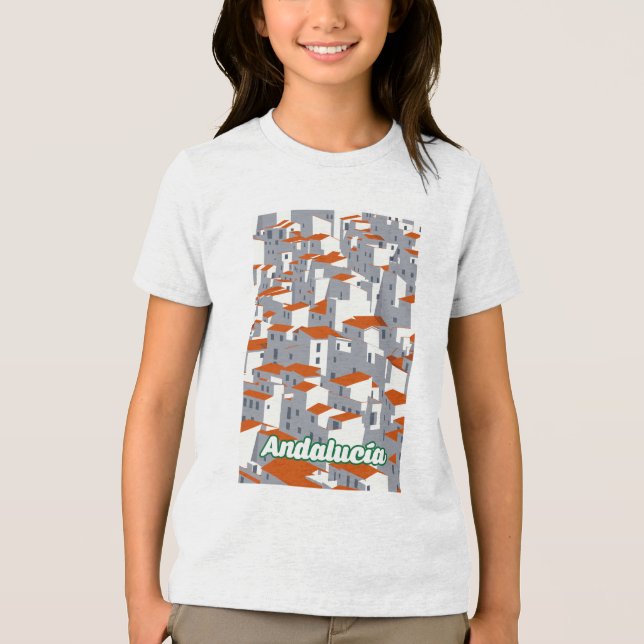 Andalucia 3 Tri-Blend shirt (Front)