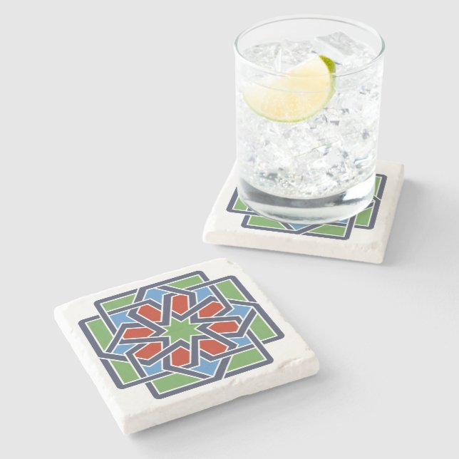 Andalucia 4 stone coaster (Side)