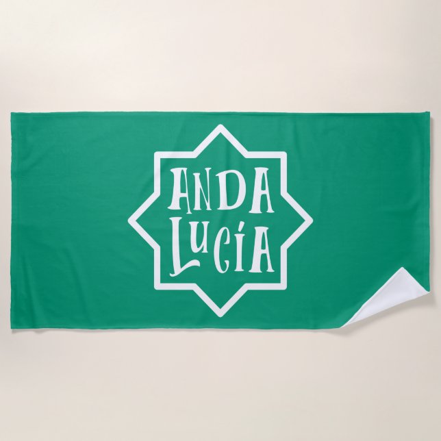 Andalucia 5 beach towel (Front)