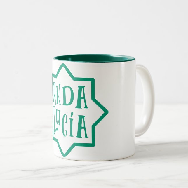 Andalucia 5 Two-Tone coffee mug (Front Right)