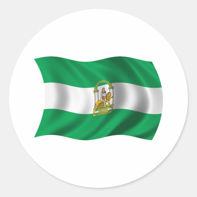 Andalucia Classic Round Sticker (Front)