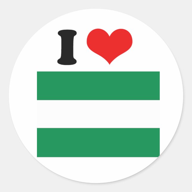 Andalucia Classic Round Sticker (Front)