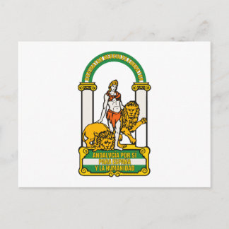 Andalucia Coat of Arms Postcard