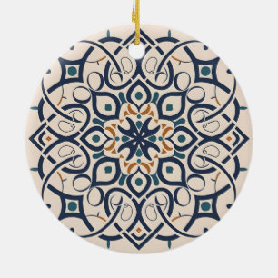 andalucia mosaic ceramic tree decoration