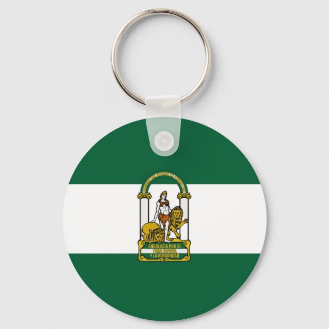 Andalucia Spain Key Ring (Front)