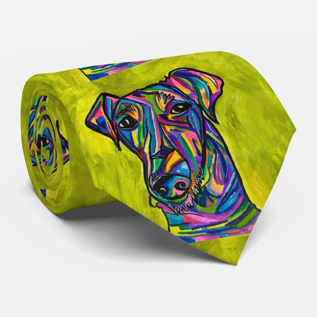 Andalucian Terrier  Tie (Rolled)